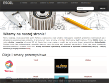 Tablet Screenshot of esoil.pl